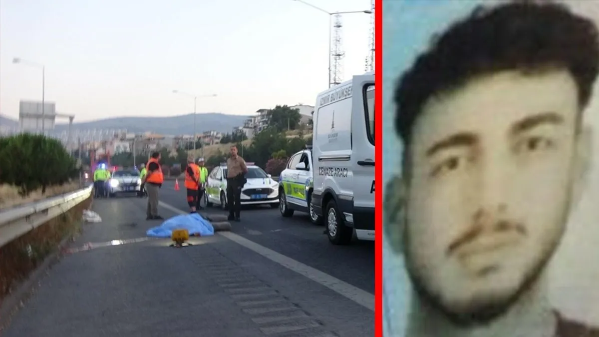 İzmir'de acı olay! 19 yaşındaki motokurye Ali Sercan Orman kazada feci şekilde can verdi!