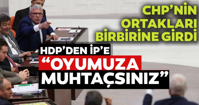CHP’nin ortakları birbirine girdi