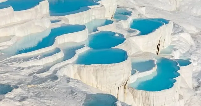 Pamukkale Kaplıcaları Nerede Ve Nasıl Gidilir? Denizli Pamukkale Kaplıcaları Suyu Kaç Derece, Neye İyi Gelir?