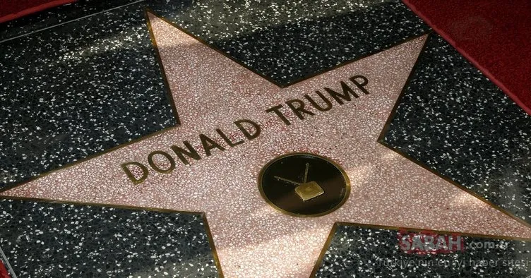 Trump’ın yıldızına demir parmaklık