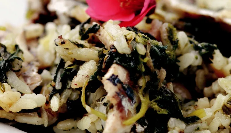 Isırganlı Sardalya Pilavı