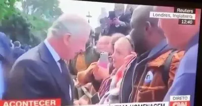 İngiltere Kralı 3. Charles, vatandaşlarla selamlaşırken sıra siyahi adama geldiğinde es geçti! İşte o anlar | Video