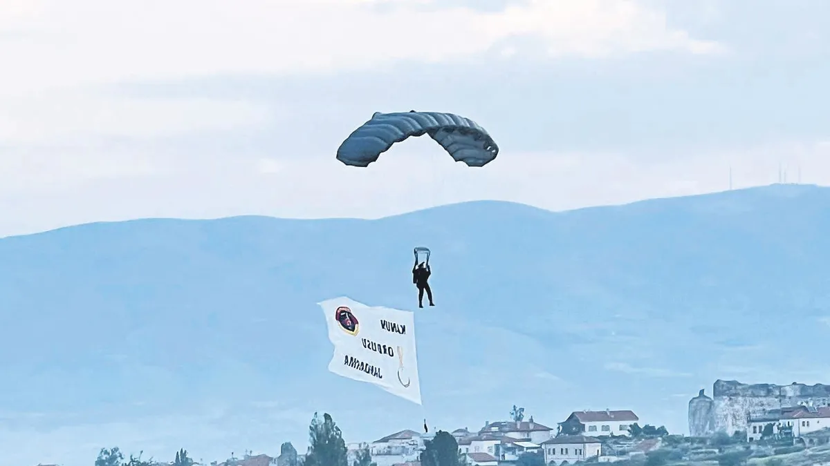 Jandarmanın Gurur Atlayışı: Kapadokya'da Görsel Şölen