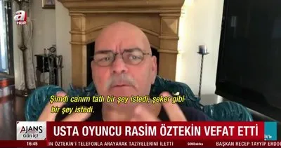 Rasim Öztekin ile polis arasındaki ilginç şeker anısı | Video