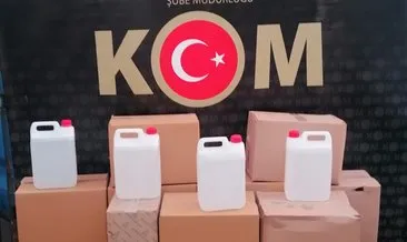 Bidon bidon alkolle yakalandılar!