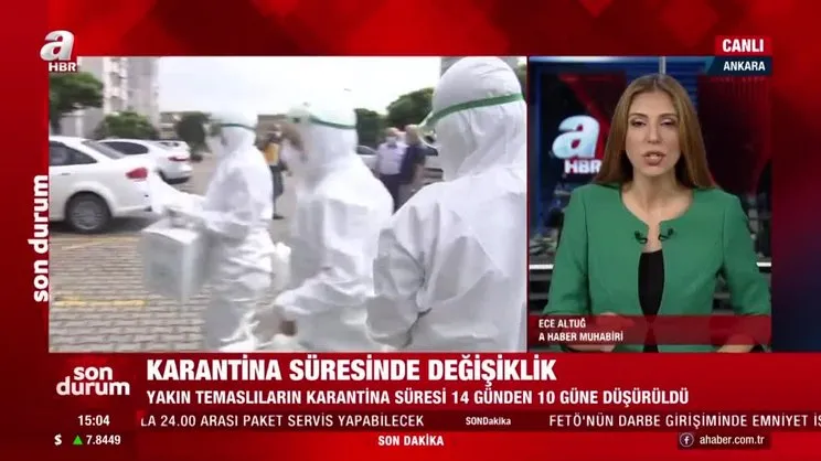Son dakika! Covid-19'da karantina süresi değiştirildi! 14 gün kuralı değiştirildi | Video