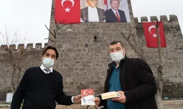 KAYMEK, 2 bin adet İstiklal ajandası dağıttı