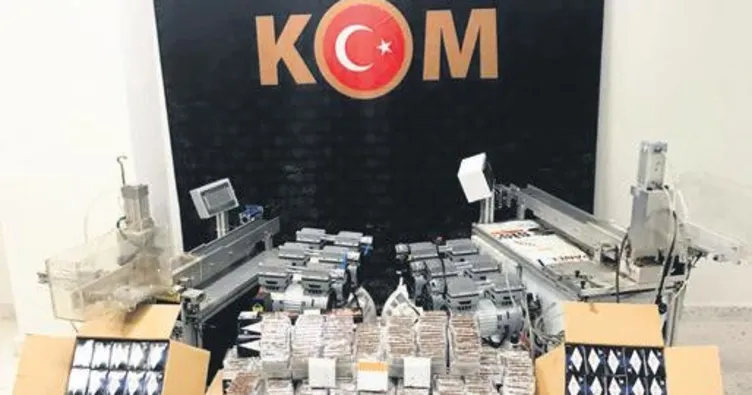 6 bin kaçak sigara ele geçirildi