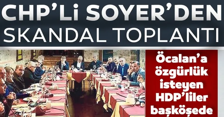 CHP’li İzmir Belediye Başkanı Tunç Soyer’den skandal toplantı