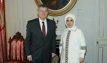 Emine Erdoğan, BM Genel Sekreter Yardımcısı Ryder’ı kabul etti