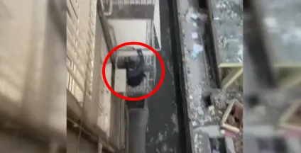 Diyarbakır’da yok artık dedirten olay: Sincap lakaplı hırsız örümcek gibi tırmandı! İşte o anlar!