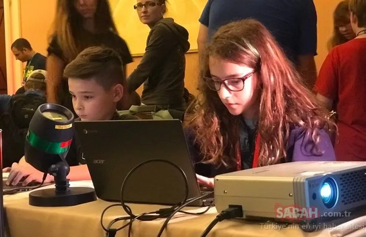Küçük çocuk  ABD seçim sistemini 10 dakika içinde hackledi!