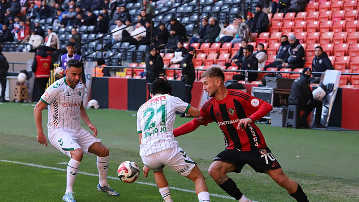 Gaziantep FK ile Konyaspor yenişemedi! Gaziantep FK ile Konyaspor yenişemedi!