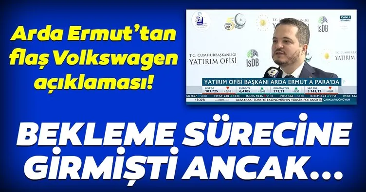 Arda Ermut'tan flaş Volkswagen açıklaması!