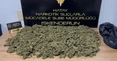 Uyuşturucu tacirlerinin uyanıklığı işe yaramadı #hatay