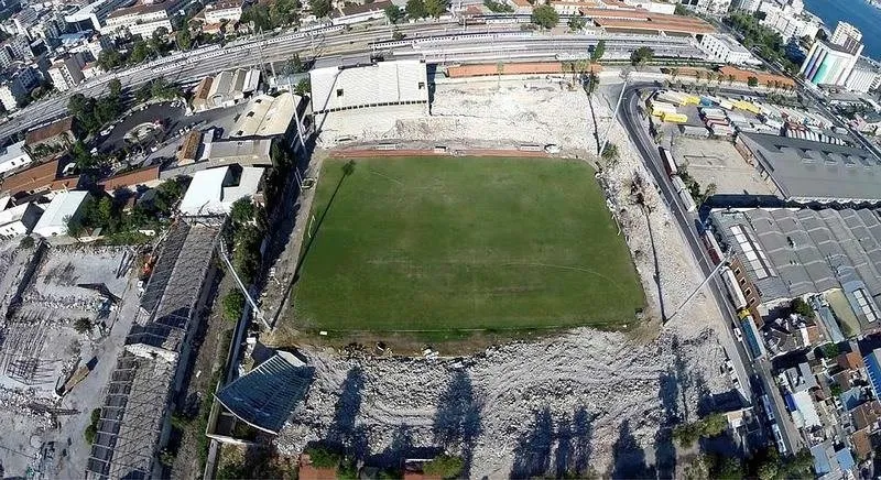alsancak stadi yikildi son dakika spor haberleri