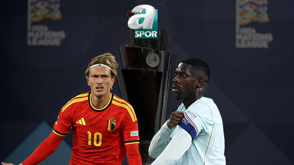 UEFA Uluslar Ligi'nde Belçika ile Fransa kozlarını paylaşıyor