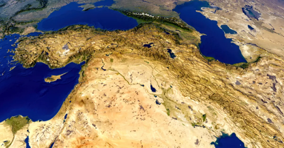 Arabistan yarımadası coğrafi konumu ve haritası Arabistan