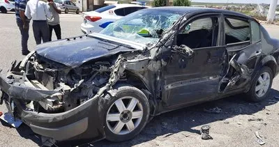 Birecik’te tanker ile otomobil çarpıştı #sanliurfa