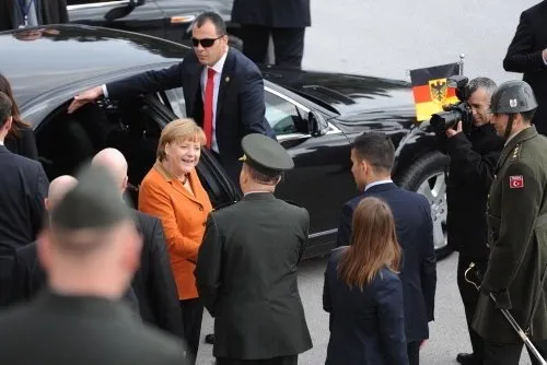 Angela Merkel Ankara’da