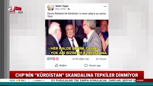Yaşar Holding Yönetim Kurulu Başkanı Selim Yaşar'dan CHP'nin 'Kürdistan' skandalına sert tepki!