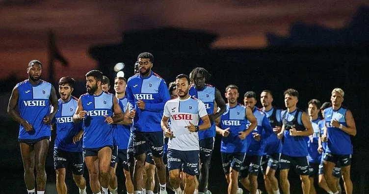 Son dakika Trabzonspor haberi: Yıldızlar için ilk heyecan
