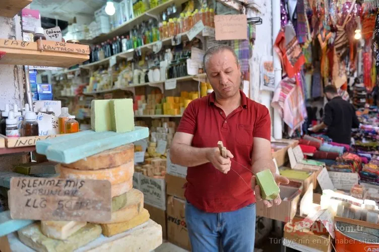 Mardin’de 200’ü aşkın doğal sabun çeşidi üretiliyor