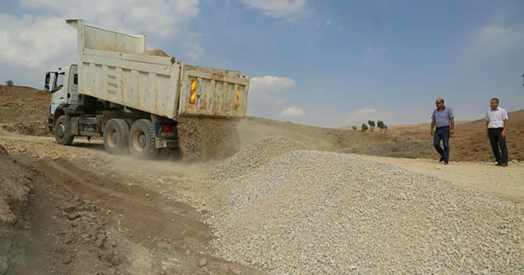 Tunceli’de yol çalışmaları