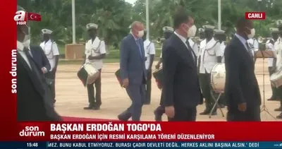 Başkan Erdoğan Togo’da!