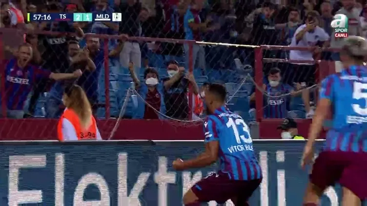 GOL | Trabzonspor 2-1 Molde