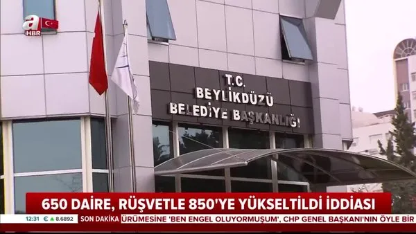 Son dakika | İstanbul Beylikdüzü Belediyesi'ndeki rüşvet skandalı! 13 daire kime verildi? | Video