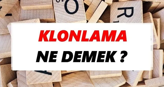 Klonlama Ne Demek? TDK’ya Göre Klonlama Sözlük Anlamı Nedir?