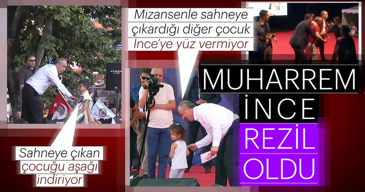 Muharrem İnce rezil oldu