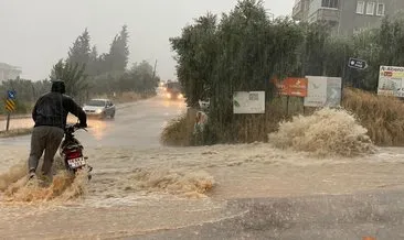 Sağanak yağmur Bursa’yı vurdu #bursa