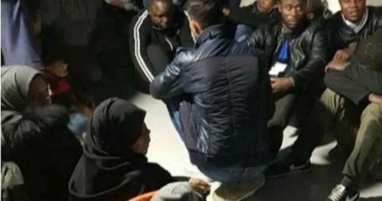 Çeşme’de lastik botta 9 kaçak göçmen yakalandı