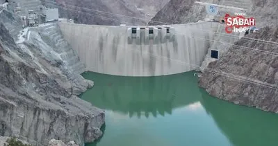 Yusufeli Barajı ve HES’te su yüksekliği 100 metreyi buldu | Video