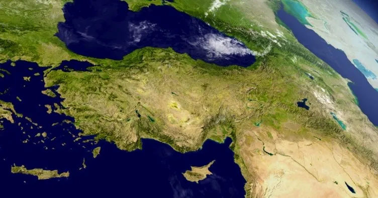 Doğu Anadolu Bölgesi Fiziki Haritası – Dağ, Ova, Göl, Akarsu Coğrafi Yapılarını Gösteren Doğu Anadolu Bölgesi Fiziki Haritası