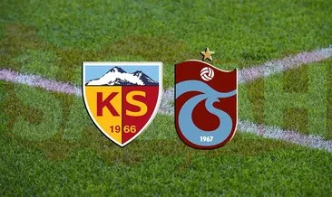 Kayserispor Trabzonspor maçı hangi kanalda? Süper Lig Kayserispor Trabzonspor maçı ne zaman, saat kaçta?