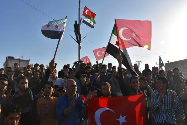 Tel Rıfat halkı Türk askerini sevinçle karşıladı
