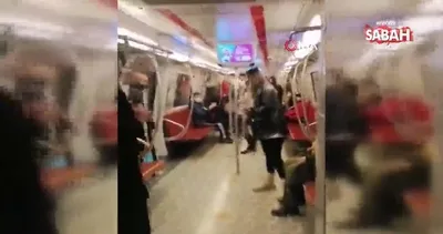 Kadıköy Metrosunda dehşete düşüren görüntüler kamerada | Video