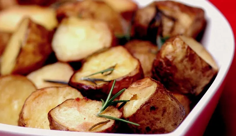 Fırınlanmış Kabuklu Patates