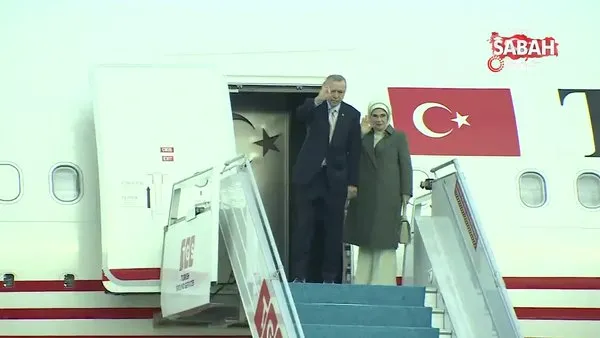 Başkan Erdoğan, Kazakistan'a gitti | Video