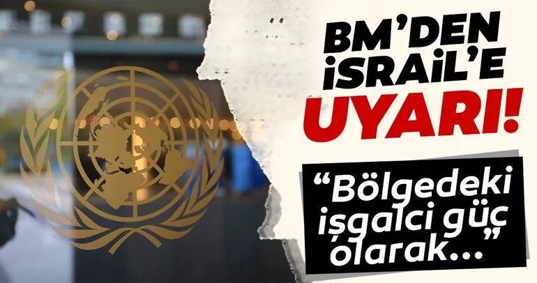 BM’den İsrail’e tepki: Batı Şeria’daki yerleşimler barış sürecini baltalıyor