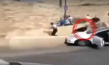 Son dakika | İsrailliler sivil- asker polis birleşti: Filistinlileri arabalarla eziyorlar!