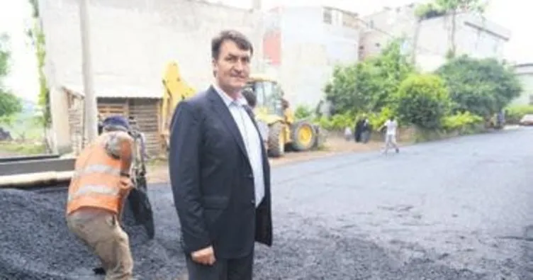Osmangazi’de yollar asfaltlanıyor
