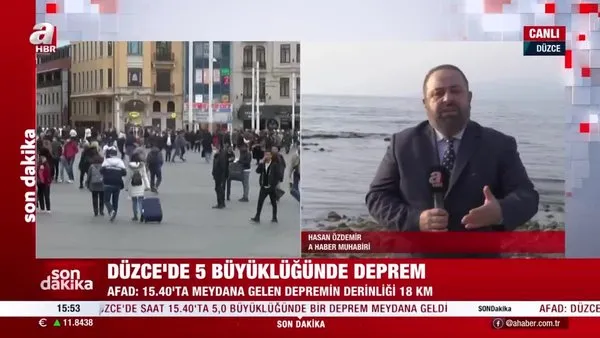 Son dakika: Düzce'de şiddetli deprem! İstanbul ve çevresinde de hissedildi