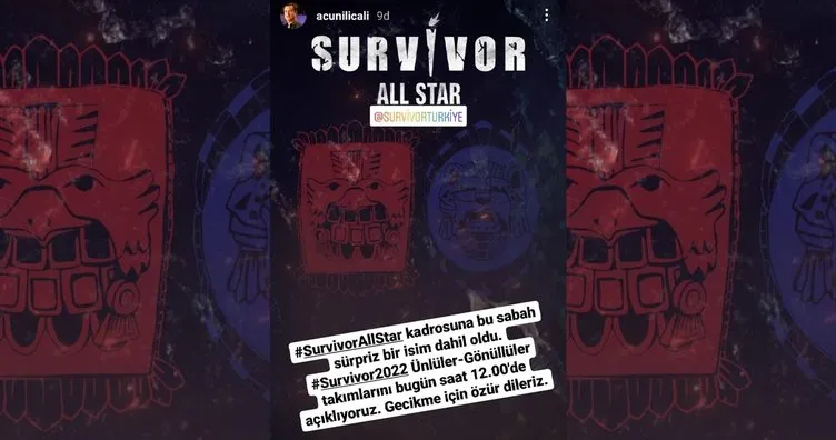 Survivor 2022 Ünlüler ve Gönüllüler takımı yarışmacıları belli oldu! Survivor’da Ünlüler ve Gönüllüler takımında kimler, hangi yarışmacılar var?