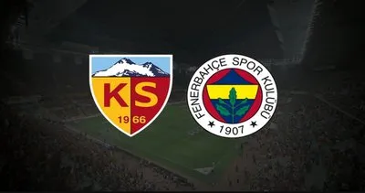Kayserispor - Fenerbahçe maçı hangi kanalda canlı yayınlanacak? Kayserispor Fenerbahçe maçı ne zaman, saat kaçta? İşte muhtemel 11’ler