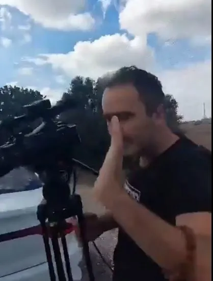 İsrail askeri A Haber ekibine parmak salladı, tehdit etti ve fiziki müdahalede bulundu