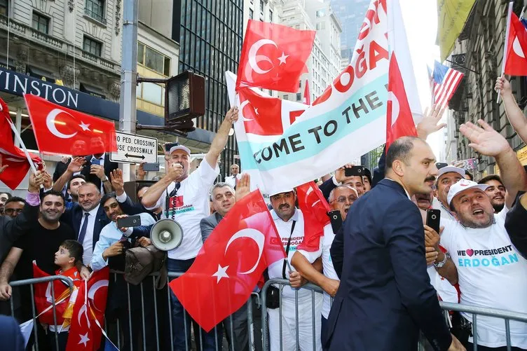 ABD’de Cumhurbaşkanı Erdoğan’a sevgi seli!